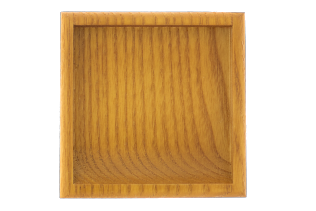 フレルテ 06-017 SEN チリ角形 くるみ染