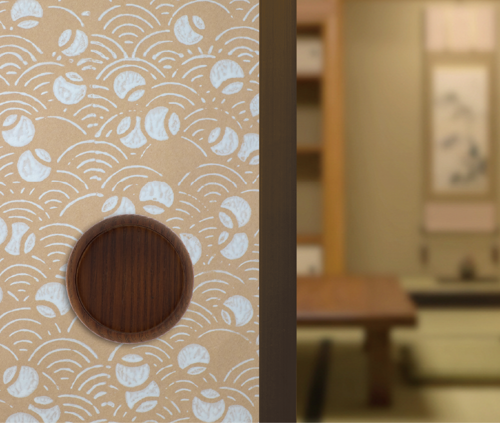 ウォルナット染 施工例1